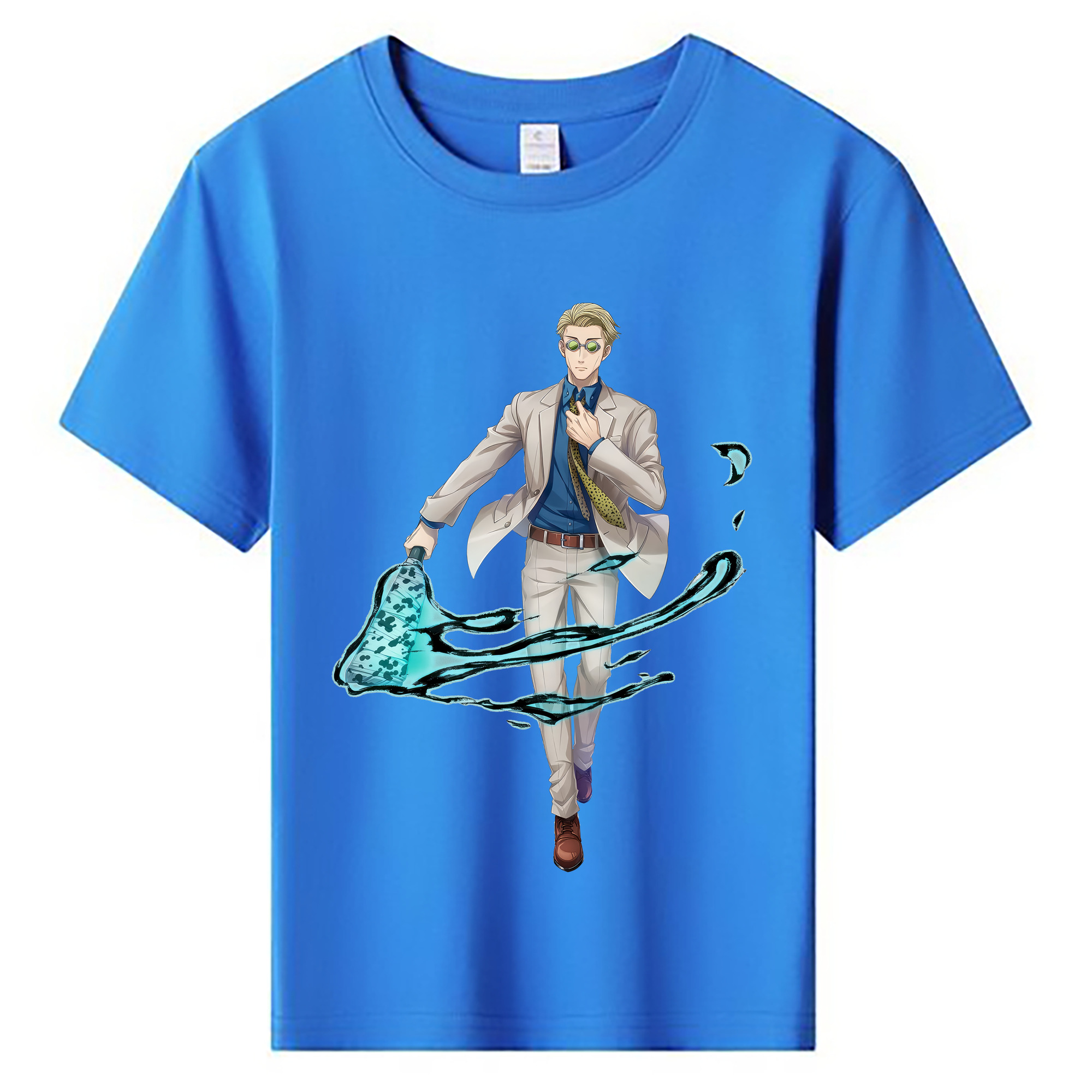 （画像用） 呪術廻戦 Jujutsu Kaisen 綿100％キッズTシャツ（フロントプリント）